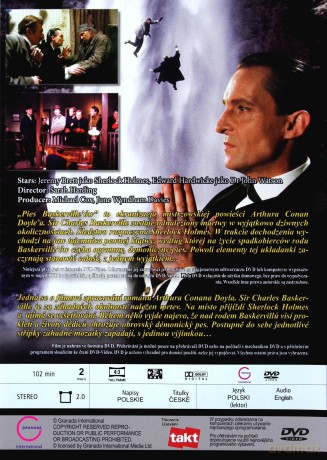 Sherlock Holmes: Pies Baskerville'ów [DVD]
