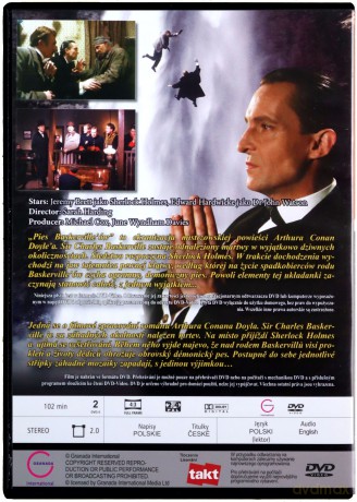Sherlock Holmes: Pies Baskerville'ów [DVD]