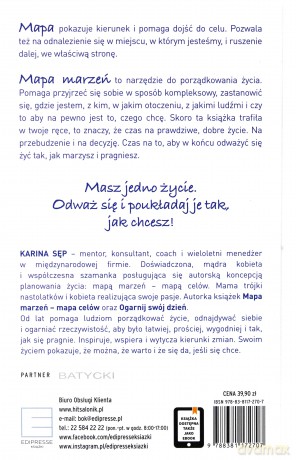 Twoja mapa marzeń - Karina Sęp [KSIĄŻKA]