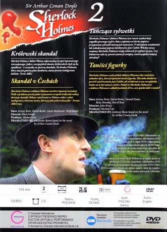 Sherlock Holmes 02: Tańczące sylwetki / Królewski skandal [DVD]