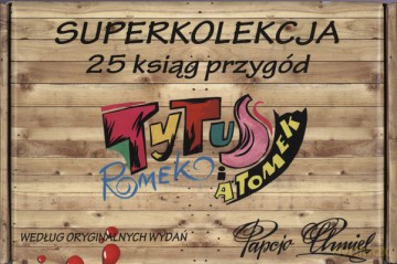 Tytus, Romek i A'Tomek superkolekcja 25 ksiąg przygód - Henryk Jerzy Chmielewski [KOMIKS]