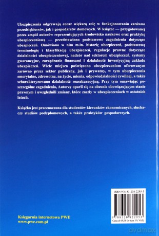 Ubezpieczenia - Małgorzata Iwanicz-Drozdowska [KSIĄŻKA]