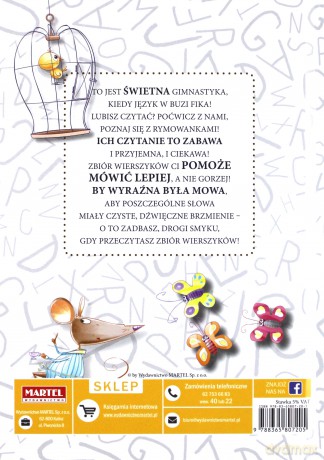 Wiersze logopedyczne - Agnieszka Nożyńska-Demianiuk [KSIĄŻKA]