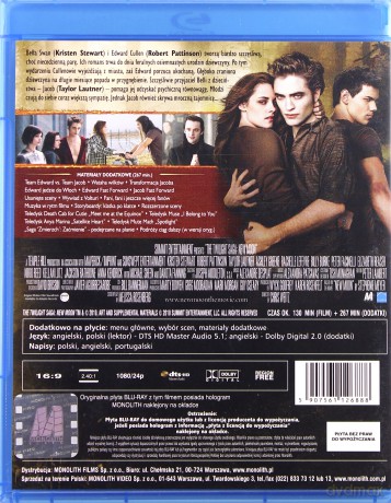 Zmierzch 2: Księżyc w nowiu [2Blu-Ray]