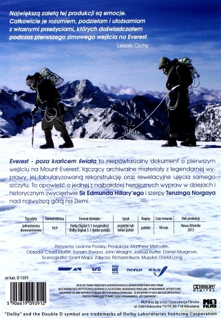 Everest: Poza krańcem świata [DVD]