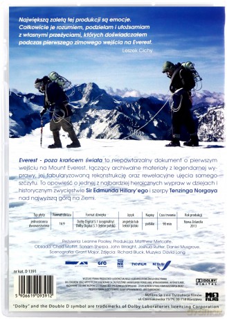 Everest: Poza krańcem świata [DVD]