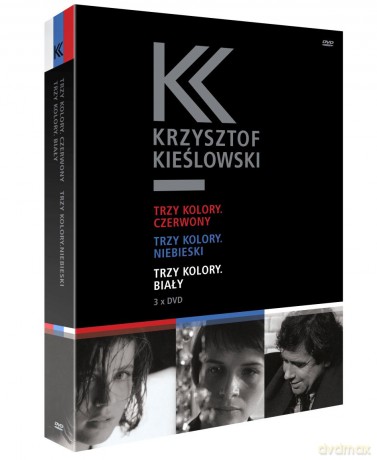 Kieślowski BOX: Trzy Kolory: Biały, Czerwony, Niebieski [3DVD]