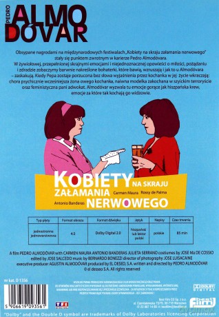 Kobiety na skraju załamania nerwowego [DVD]