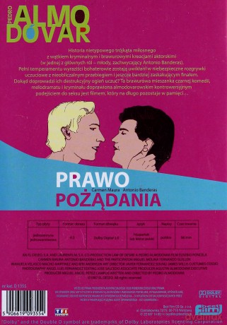 Prawo Pożądania [DVD]
