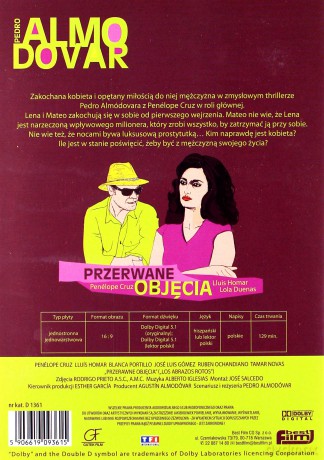 Przerwane Objęcia [DVD]
