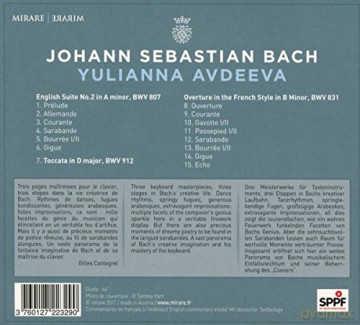 Yulianna Avdeeva: Johann Sebastian Bach (digipack) [CD]