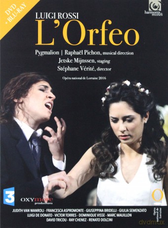 Luigi Rossi: L Orfeo Pygmalion Pichon Mijnssen [Blu-Ray]+[DVD]