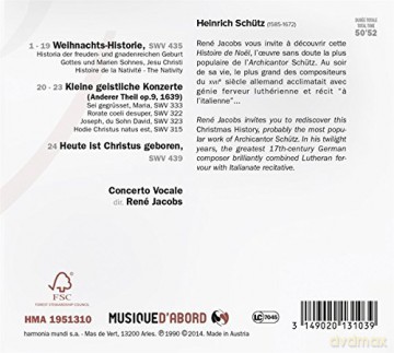 Schutz: Weihnachts Historie Jacobs [CD]