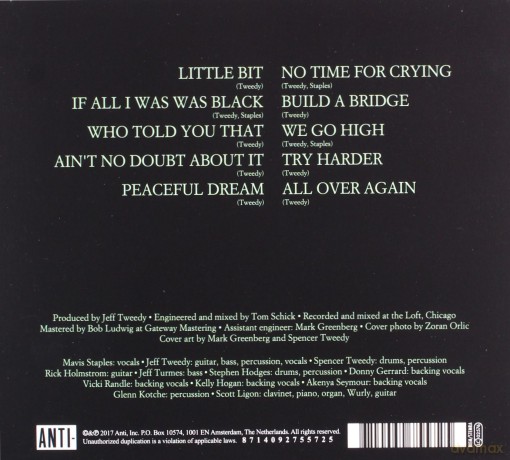 Mavis Staples: If All I Was Black [CD]