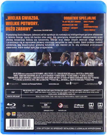 Rampage: Dzika furia [Blu-Ray]