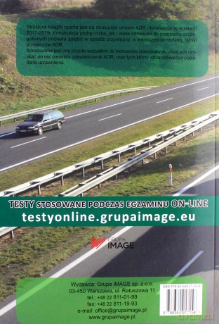 ADR 2017-2019 podręcznik + wyciąg z umowy [KSIĄŻKA]