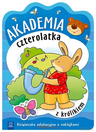 Akademia czterolatka z królikiem [KSIĄŻKA]