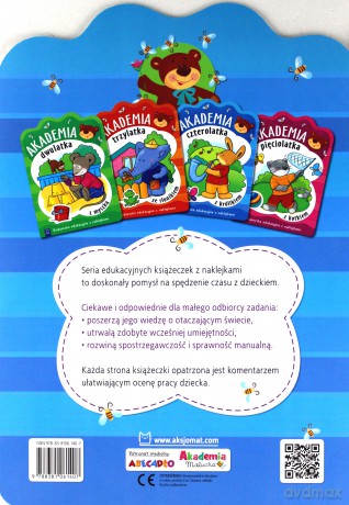 Akademia czterolatka z królikiem [KSIĄŻKA]