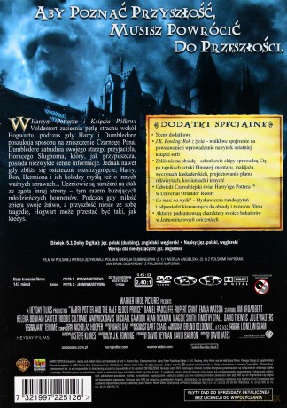 Harry Potter i Książę Półkrwi (lecticular okladka 3D) [2DVD]