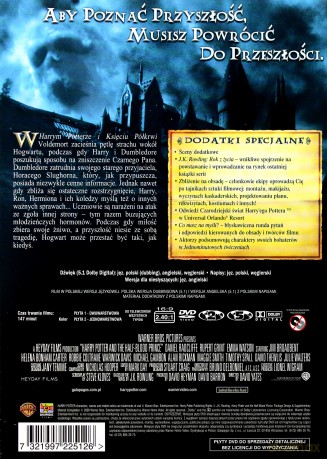 Harry Potter i Książę Półkrwi (lecticular okladka 3D) [2DVD]