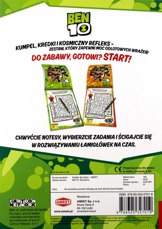 Ben 10. Wyzwania [KSIĄŻKA]