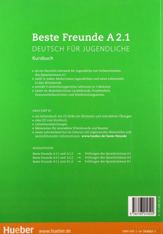 Beste Freunde A2.1 podręcznik wersja niemiecka [KSIĄŻKA]