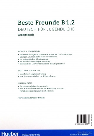 Beste Freunde B1.2 ćwiczenie wersja niemiecka [KSIĄŻKA]+[CD]
