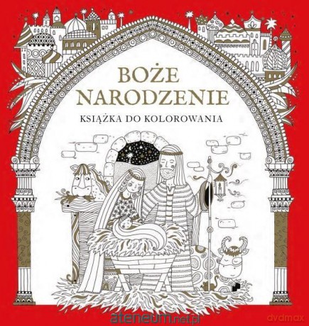 Boże Narodzenie. Książka do kolorowania - Katarzyna Brzezińska, Felicity French [KSIĄŻKA]