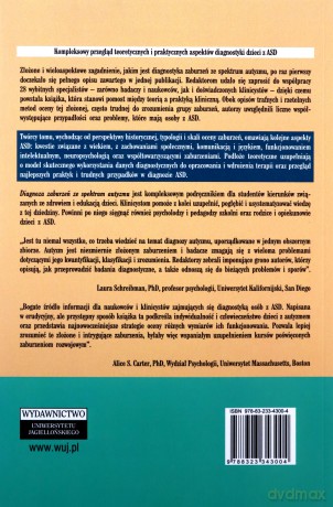 Diagnoza zaburzeń ze spektrum autyzmu [KSIĄŻKA]