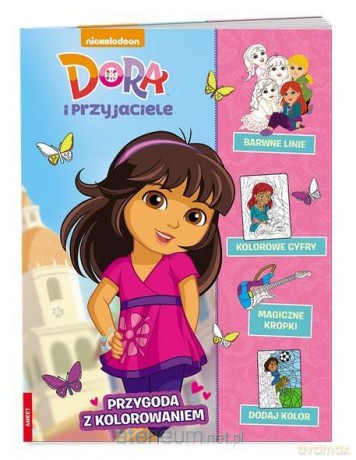 Dora i przyjaciele. Przygoda z kolorowaniem [KSIĄŻKA]