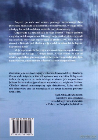 Dziecko Gułagu. Okruchy wspomnień z nieludzkiej - Julian Better [KSIĄŻKA]
