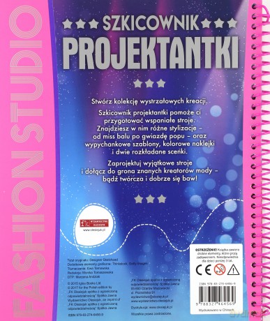 Fashion Studio. Szkicownik Projektantki [KSIĄŻKA]