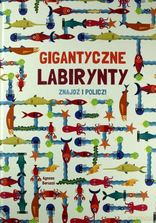 Gigantyczne labirynty. Znajdź i policz! [KSIĄŻKA]