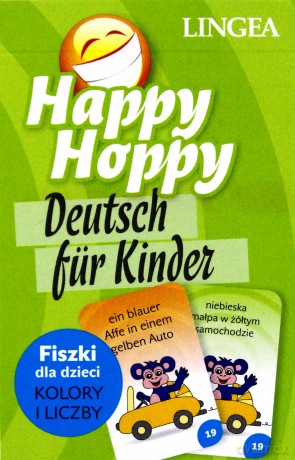 Happy Hoppy Fiszki dla dzieci. Niemiecki. Pakiet [KSIĄŻKA]