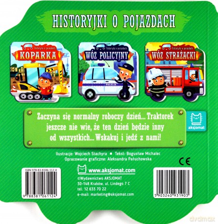 Historyjki o pojazdach Traktor [KSIĄŻKA]