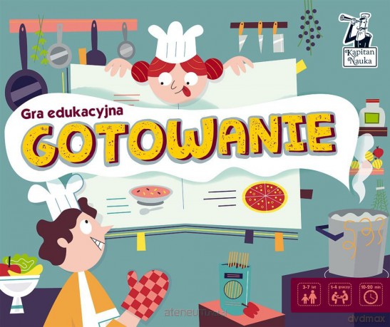 Kapitan Nauka. Gra edukacyjna. Gotowanie [GRA]