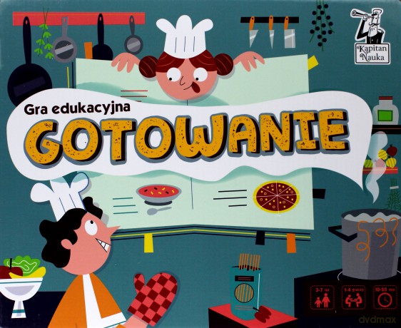 Kapitan Nauka. Gra edukacyjna. Gotowanie [GRA]