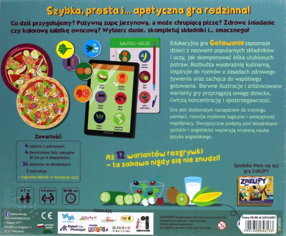 Kapitan Nauka. Gra edukacyjna. Gotowanie [GRA]