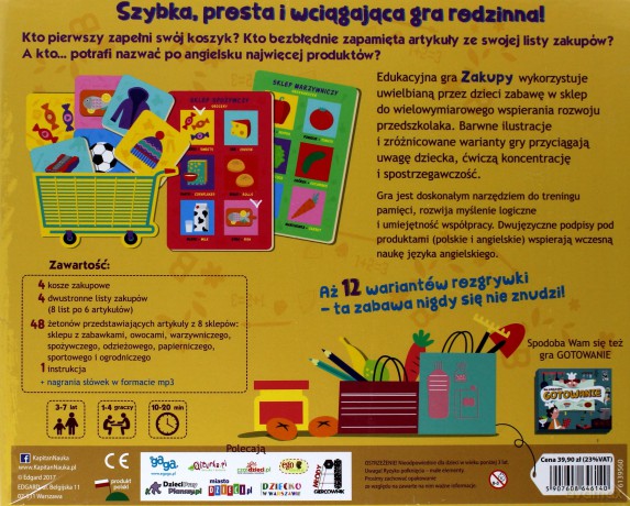 Kapitan Nauka. Gra edukacyjna. Zakupy [GRA]