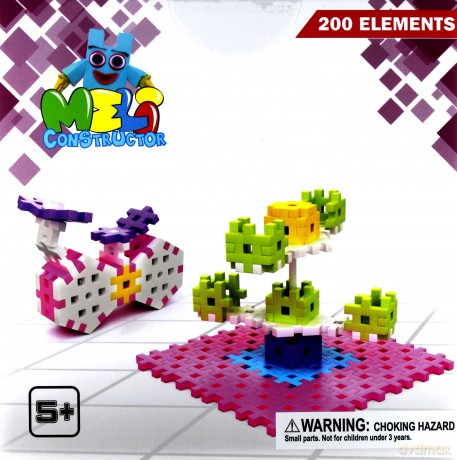 Klocki meli constructor girls 200 szt [KLOCKI]