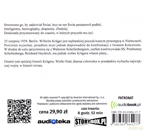 Kruger (Tom 4) Lis - Marcin Ciszewski [AUDIOBOOK]