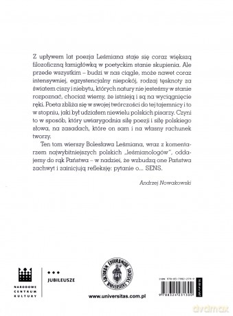 Lecz nie było już świata. Miłość i śmierć - Bolesław Leśmian [KSIĄŻKA]