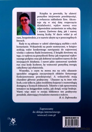 Liczby. Firma. Fortuna - Bożena Aleksandra Dąbrowska [KSIĄŻKA]