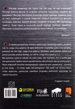 Mit racjonalnego wyborcy - Bryan Caplan [KSIĄŻKA]