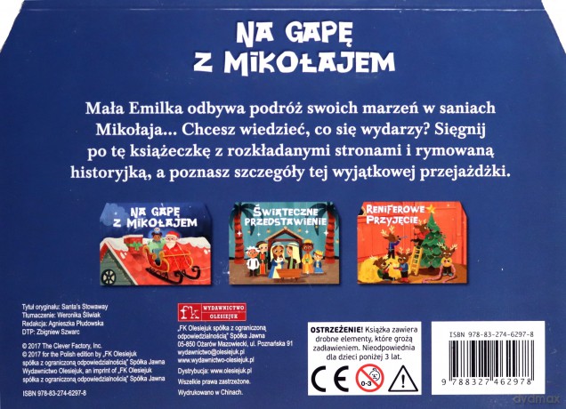 Na gapę z Mikołajem [KSIĄŻKA]