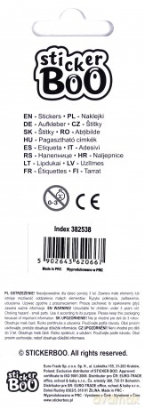Naklejki Sticker BOO silver zwierzaki