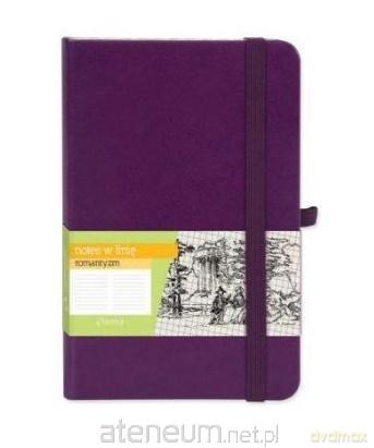 Notes A5 Linia Romantyzm Fiolet