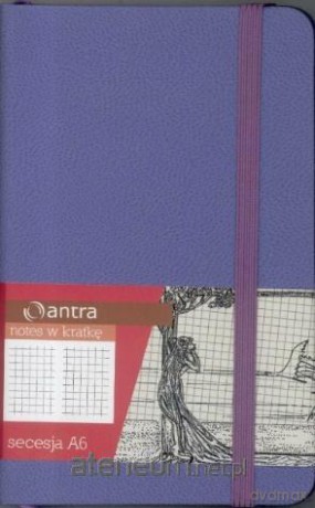 Notes A6 Kratka Secesja Purpura