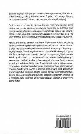 Organizacja poszukiwań ludzi zaginionych - Magdalena Momot [KSIĄŻKA]