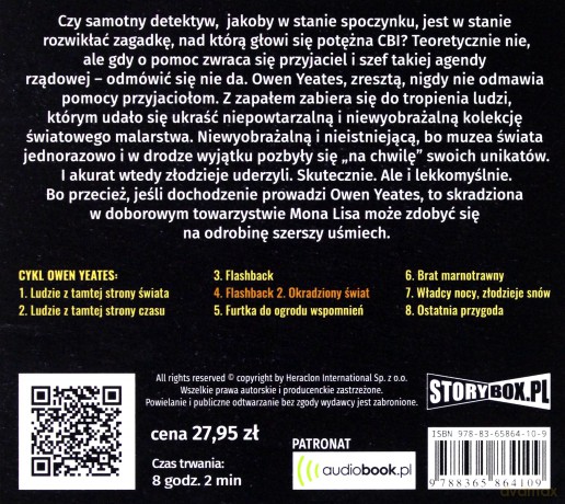 Owen Yeates (Tom 4) Flashback 2 Okradziony świat - Eugeniusz Dębski [AUDIOBOOK]